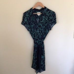Anthropologie Rabbit Print Dress